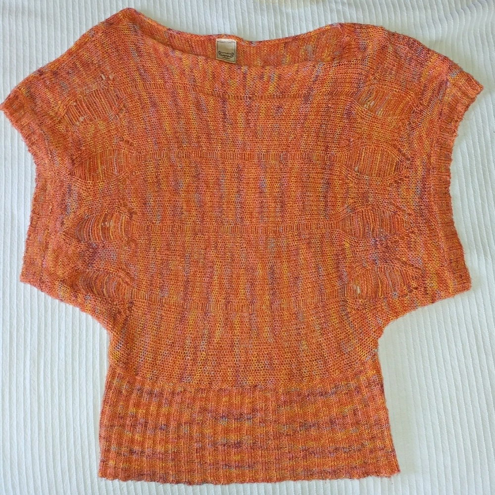 Colorful Boho Knit top